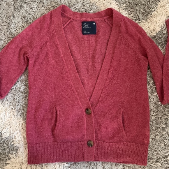American Eagle Pink Sweater. Size M. - Picture 2 of 15